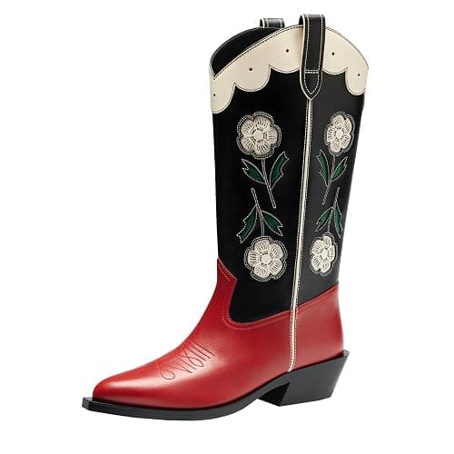 COACH Women's Aria Tall Cowboy Boot - Image 1