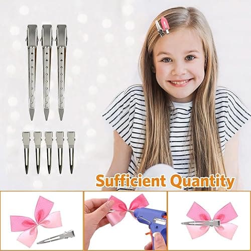 B1jounie YA Hair Accessories Kit, 160Pcs Hair Clips for Women Girls Dance Ballet Cheerleading Travel with Storage Box thumbnail 4