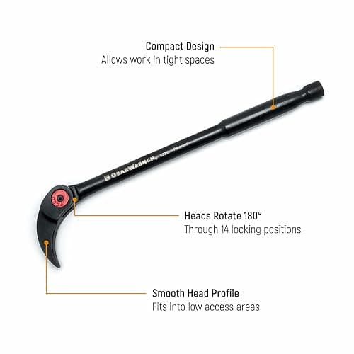 GEARWRENCH 3 Pc. Indexing Pry Bar Set 8", 10" & 16" - 82301D thumbnail 3