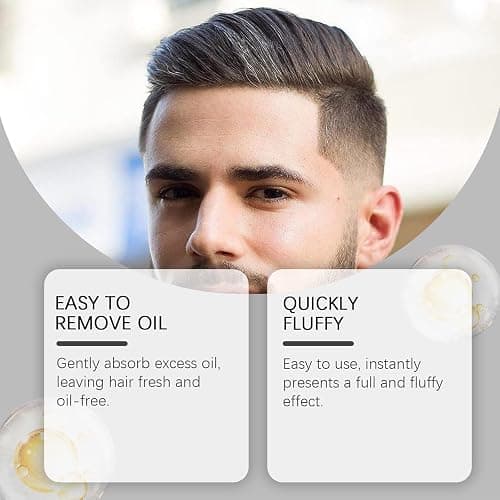 Texture Volume Powder for Men, Easy to Apply Instantly Adds Texture & Volume, All Natural Ingredients, Strong Hold, Hair Powder for Men 40g (2PC) thumbnail 5