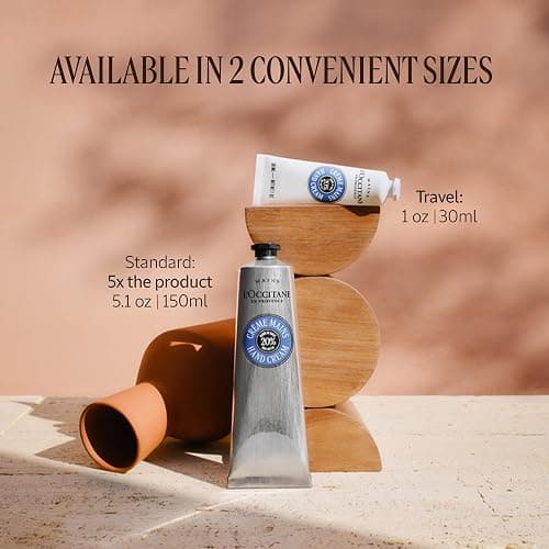 L'OCCITANE 20% Organic Shea Butter Hand Cream, Fast-Absorbing, Non-Greasy | Nourishes & protects dry, cracked hands, vegan, moisturizes & softens skin, daily use, giftable, skincare essential, luxury thumbnail 9