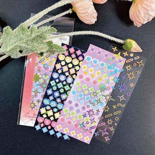 A5 Kpop Photocard Binder with 240 Pockets, Photocard Holder Album with 30 Double Sided Photocard Sleeves Pack, 6 Ring PU Leather Binder Cover, Cute Polaroid Organizer Book (White) thumbnail 2