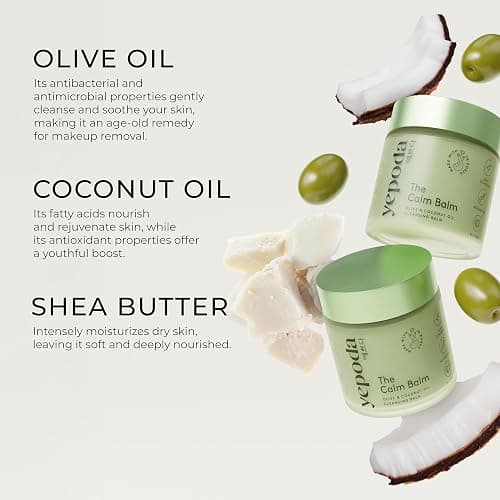 Yepoda The Calm Balm, Sanfter Make-up-Entferner & Tiefenreinigungsbalm, Entfernt Wasserfestes Make-up & Unreinheiten, Veganer Koreanischer Gesichtsreiniger für alle Hauttypen, 80 g thumbnail 4