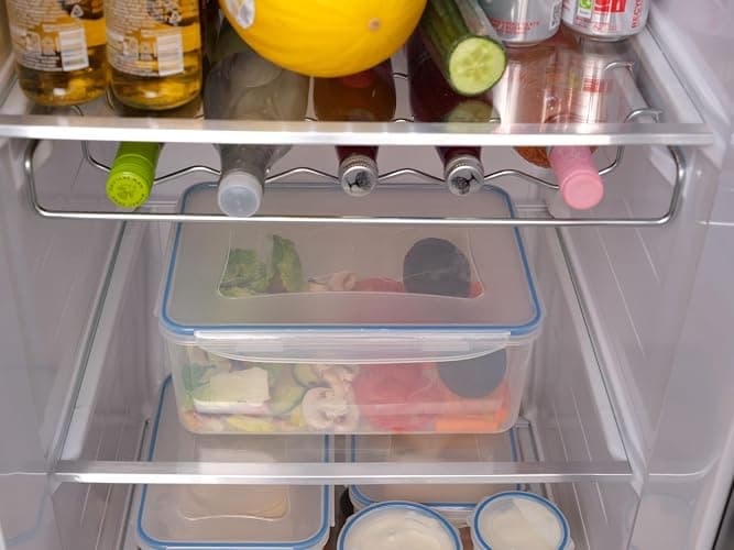 Addis Clip Tight Food Storage Container Large 5.3 Litre Rectangle Airtight Silicone Seal Containers Bpa Free Easy Locking Lid Clips, Clear Transparent thumbnail 7