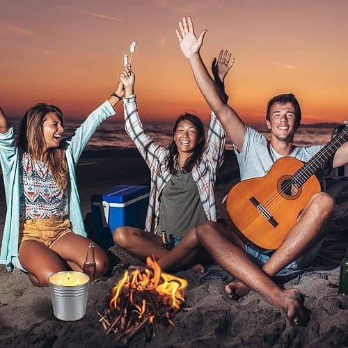 Citronella Candles Outdoor - Large 34oz Citronella Candle for Patio up to 200 Hours Burning, 3-Wick Summer Outdoor Candles Bulk for Home,2pcs Soy Wax Candle for Garden Camping Party Yard Balcony thumbnail 4