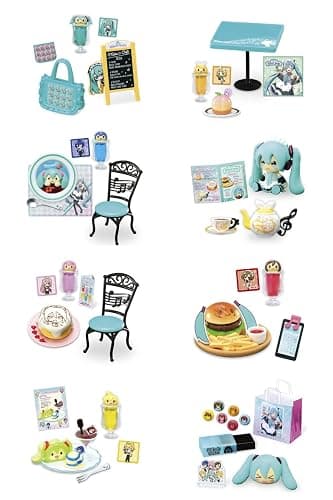 Re-Ment-Hatsune Miku's Cafe-Trading Figure- 1 of 8 Blind Box - Image 1