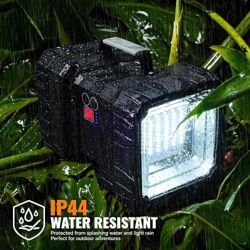 AlpsWolf Spotlight Flashlight Rechargeable, High Lumens LED Flashlights | 10000mAh 1200LM High Powered Flashlight, 20H Runtime, USB Phone Charging - Camping, Hurricane, Power Outages, Emergencies thumbnail 6