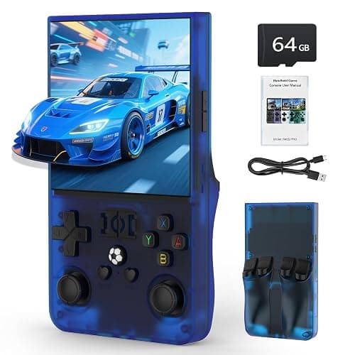 R36MAX Retro Handheld Game Console 4 inch IPS Screen Mini Retro Gaming Console 4000mAh Portable Pocket Arcade 64G TF Card 20+ Mainstream Emulators - Image 1
