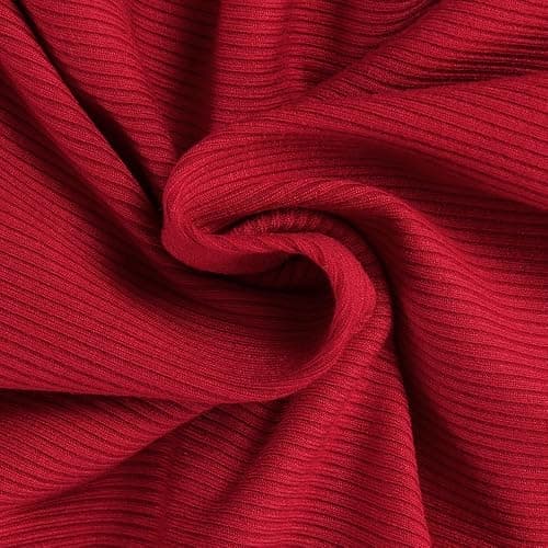 Roselux Womens Long Sleeve V Neck Ribbed Knit Fitted Casual Tops Tee Slim Basic Shirt thumbnail 4