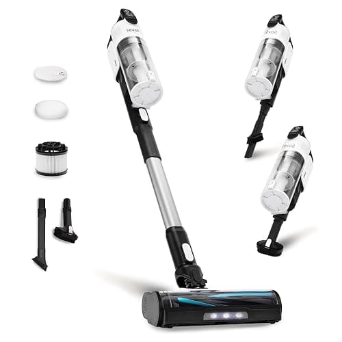 LEVOIT Cordless Vacuum Cleaner, Stick Vac with Tangle-Resistant Design, Up to 50 Minutes, Powerful Suction, Rechargeable, Lightweight, and Versatile for Carpet, Hard Floor, Pet Hair, LVAC-200 - Image 1