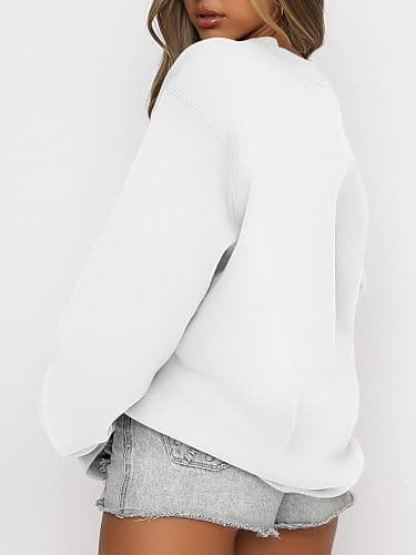 ANRABESS Womens Sweatshirts Crewneck Fleece Oversized Pullover Sweater Spring Winter Cute Tops Teen Girls Preppy Clothes 2026 thumbnail 2