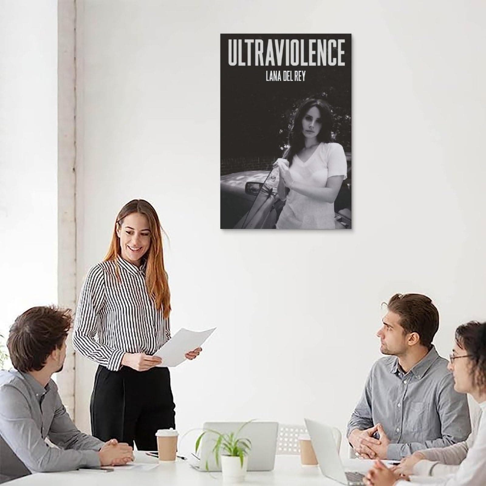 Lana Del Rey Poster Singer Music Vintage Album Cover Poster Canvas Painting Wall Art Picture Home Decor Print For Bedroom Living Room Dorm Study Bar Office 12x18inch(30x45cm) thumbnail 5