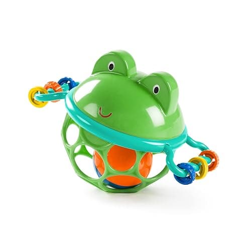 Bright Starts Little Shakers 6pc Gift Set, Easy-Grasp Oball Technology, Baby Rattles, Balls and Teethers, On-The-Go Toys, Lightweight, Unisex, Newborn+ thumbnail 11