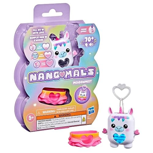 NANO-MALS Meadowmist The Unicorn, Electronic Pet Unicorn Toy, 70+ Responses, Interactive Fidget Toys for Girls & Boys, Kids Christmas Stocking Stuffer Gifts, Ages 5+ ​ thumbnail 9