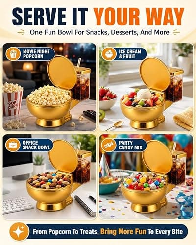 Novelty ramen throne Soup Bowl,Funny Toilet Shaped Bowl with Removable Inner thumbnail 4