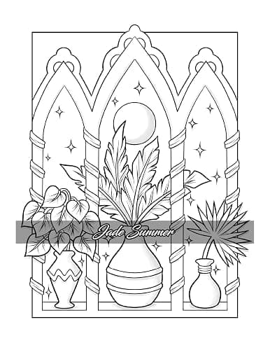 Minimalist Art: Adult Coloring Book for Women and Teens with Easy Boho Designs for Stress Relief and Relaxation (Easy Coloring Books) thumbnail 21
