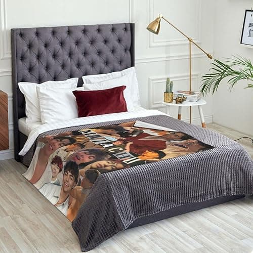 Malachi Barton Super Soft Plush Throw Blanket – Lightweight Warm Cozy Blanket for Sofa, Couch, Bed, Room Decor, Gift for Fans Women Men Kids thumbnail 4