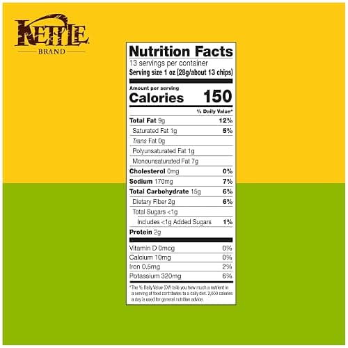 Kettle Brand Potato Chips, Jalapeno Kettle Chips, Party Size, 13 Oz thumbnail 3