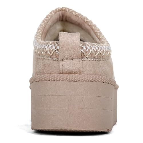 LUNATECH Womens Slippers Warm Winter Slippers Mules Platform Fluffy Slippers Fur Slipper Outdoor Thermal House Shoes For Ladies thumbnail 7