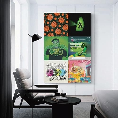 SIXDO MOR, No Le Temas a La Oscuridad INTER SHIBUYA FELIZ CUMPLEANOS TE PIRATEAMOS EL ALBUM Canvas Poster Wall Decorative Art Painting Living Room Bedroom Decoration Gift Unframe-style12x18inch(30x45cm) thumbnail 3
