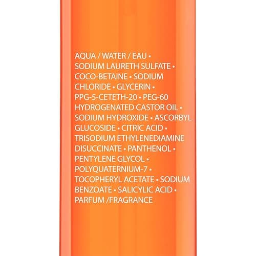 La Roche-Posay Vitamin C Brightening Face Wash, Gentle Foaming Facial Cleanser with Vitamin Cg and Vitamin B3 to Brighten and Even Skin Tone, Vitamin C Face Wash that Cleanses Dirt & Makeup, 200ml thumbnail 10