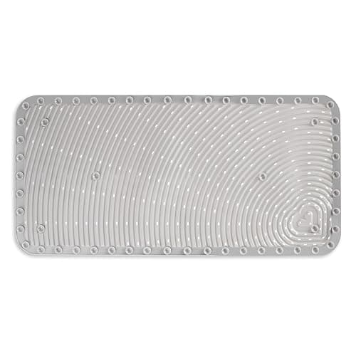 Munchkin Soft Spot Baby Bath Mat for Tub, Cushioned Bathtub Mat for Toddlers and Kids, 36"x17", Grey thumbnail 8