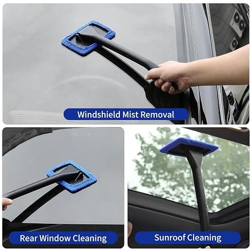 Qydipclin 45Pcs Car Detailing Kit, Car Detailing Brush Set, Car Wash Cleaning Kit, Car Detailing Brushes, Professional Car Care Kit for Interior Exterior Wheels, Blue thumbnail 9
