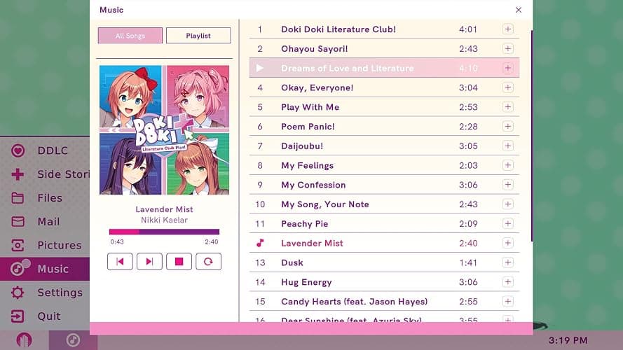 Doki Doki Literature Club Plus (PS4) thumbnail 6