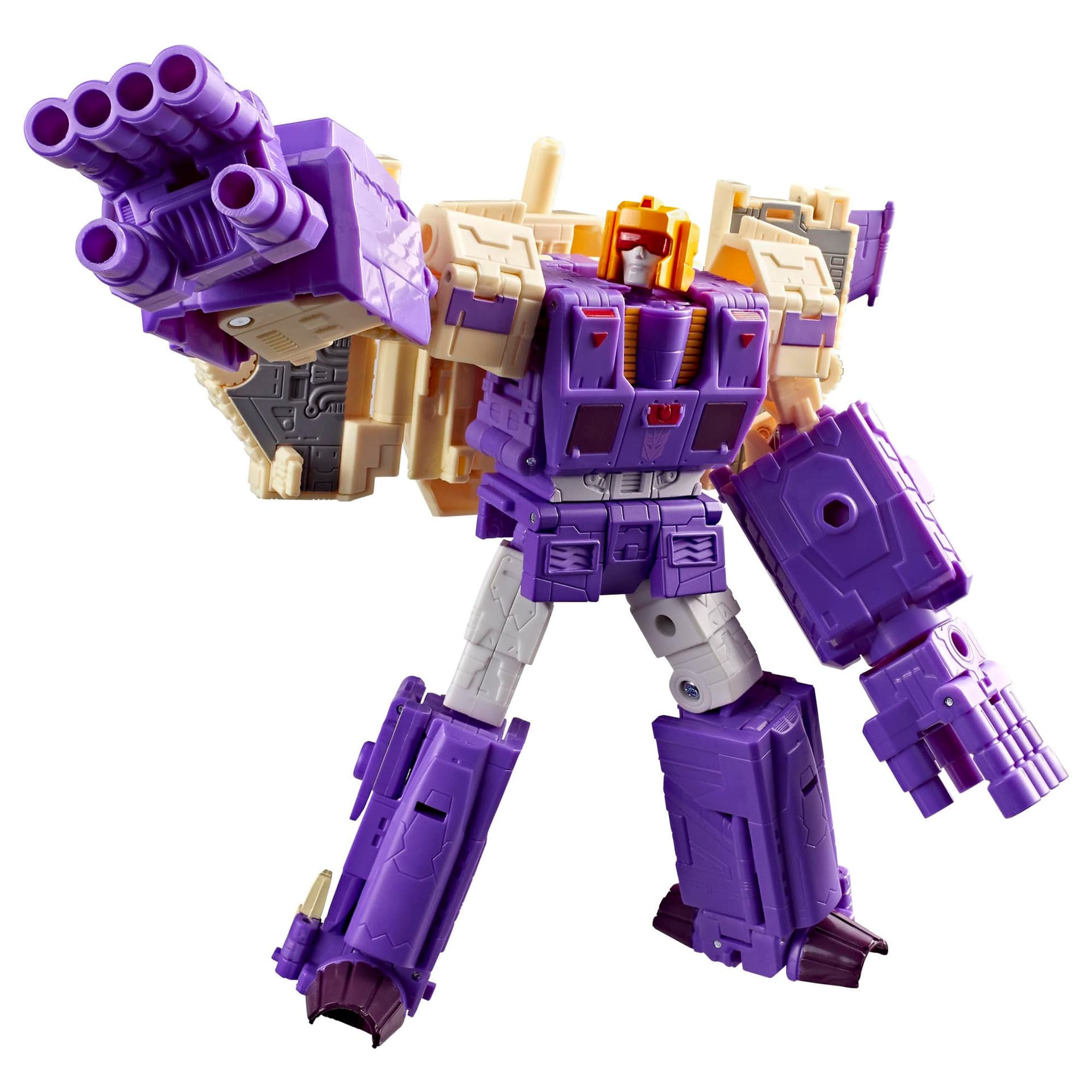 Transformers Studio Series The The Movie Blitzwing, Collectible 3-in-1 Converting 7-inch Leader Class Action Figure, 8+ thumbnail 4