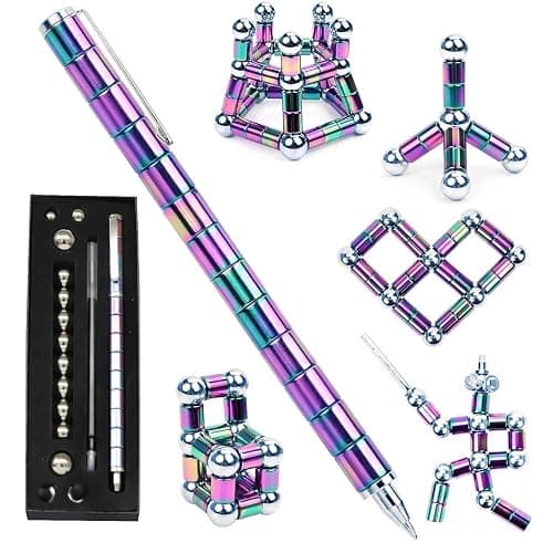 JYlanglin Magnetic Fidget Toy Pen - Christmas gifts for teens，Stocking stuffers，Decompression Gift for Teenagers & Kids - Image 1