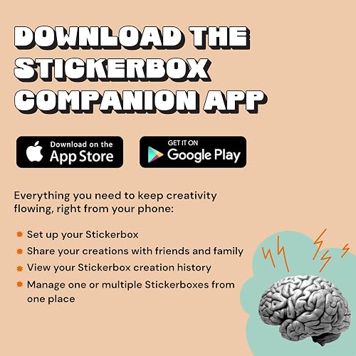 Stickerbox – Voice-Powered Custom Sticker Printer Maker | Ink-Free Thermal Printing Machine | BPA & BPS-free & Kids Safe AI | School Art Gift Stuff for Teens | Mini Sticker Printer for Kids Ages 5+ thumbnail 6