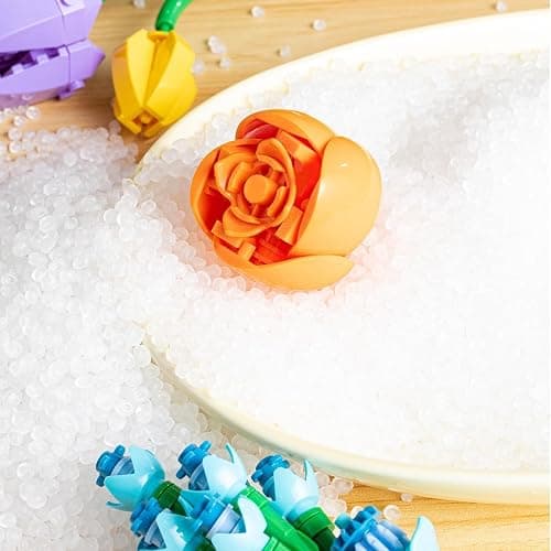 Sawaruita Flowers Bouquet Botanical Building Block Sets for Adult-9 Kind of Wildflowers Botanical Collection with Vase- Plants Toys for Kids Home Decor for Mothers Day,Valentines,Birthday Gifts thumbnail 7