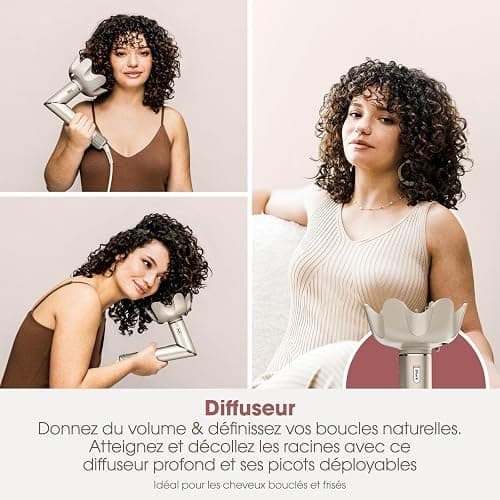 Shark styler à air chaud Coiffeur-séche multi-styles à air chaud avec boucleurs auto-enroulants, brosses et concentrateur,Sans dommage dû à la chaleur, coiffage polyvalent, pour tous types de cheveux thumbnail 8