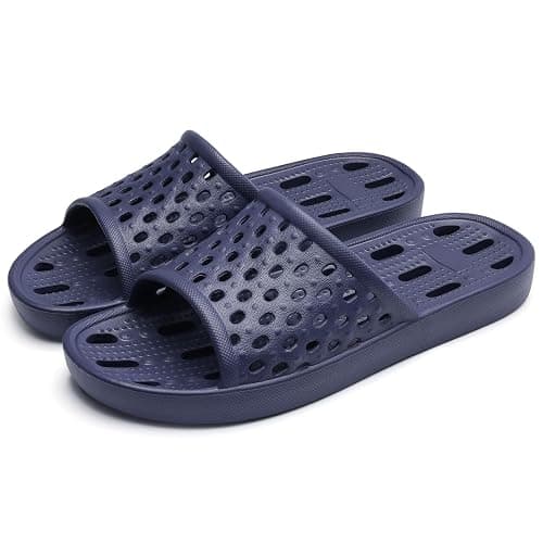 Litfun Shower Shoes for Women Non-Slip Quick Dry Shower Slippers Lightweight Pool Sandals with Drain Holes for College Dorm, Beach, Bathroom & Gym thumbnail 6