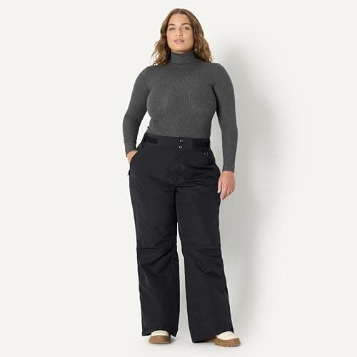 Amazon Essentials Women's Mid-Rise Water-Resistant Insulated Ski Pants thumbnail 6