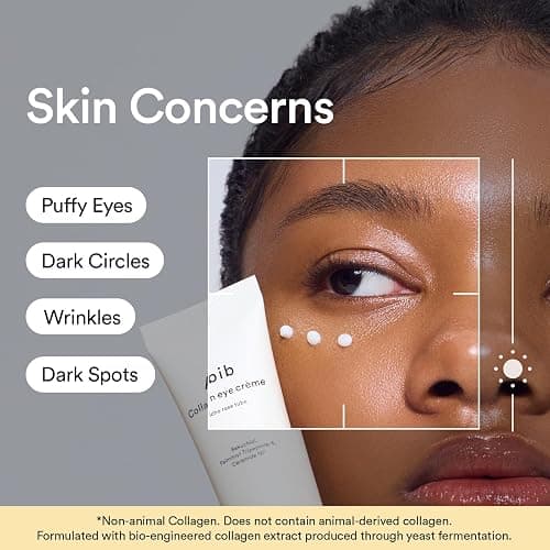 Abib Non-animal Collagen Eye Cream Jericho Rose Tube, 1.01 fl. oz.(30 mL), Anti-Aging Eye Cream with Bakuchiol, Caffeine, Niacinamide for Dark Circles, Puffiness, Wrinkles, Fine Lines, Korean Skincare thumbnail 2