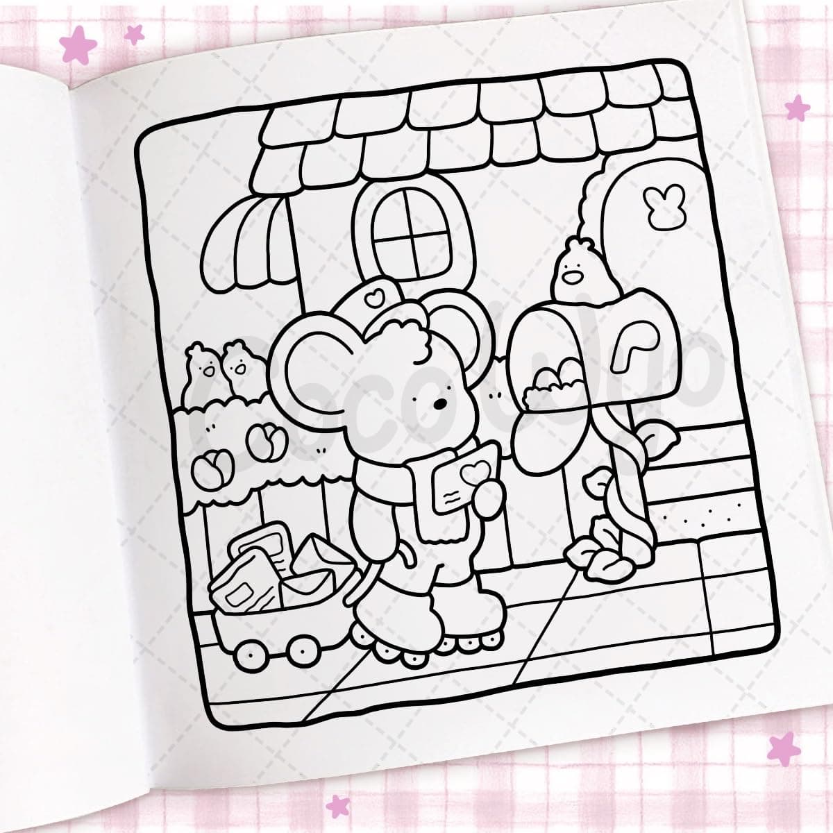 Cozy Days: Coloring Book for Adults and Kids thumbnail 10