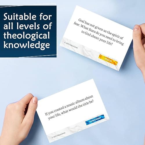 Kulture Games Christian Culture (Singles Edition) - Conversation Starters to Spark Meaningful Discussion Between Christian Singles - Christian Party Game - Thought Provoking Bible Discussion Cards thumbnail 5