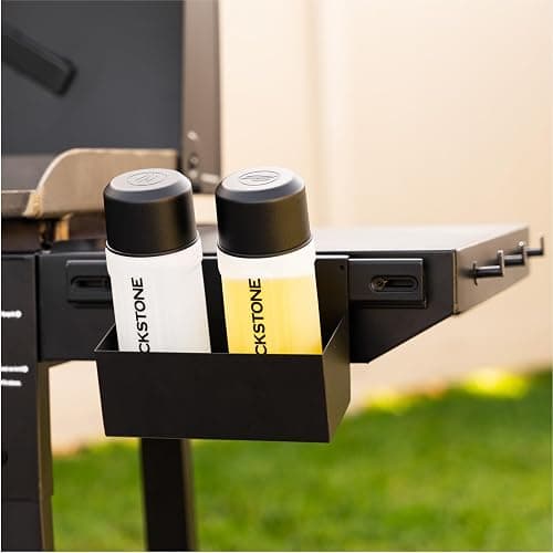 Blackstone 2287 Original 28” Omnivore Griddle with X-Braced Hood, Powder Coated Steel, Black thumbnail 5