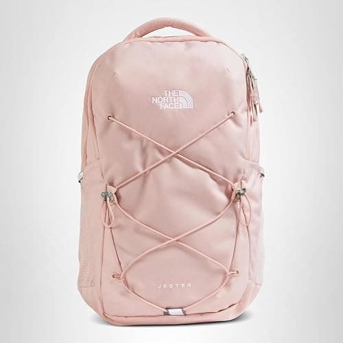 The North Face Women's Jester Everyday Laptop Backpack - Commuter Travel Bag, Laptop Sleeve, Water-Repellent, Pink Moss, One Size thumbnail 9