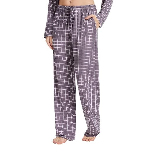 Suewon 3 Pack: Pajama Pants Women, 4-Way Stretch Soft Lounge Bottoms, Comfy Sleepwear with Pockets (Available in Plus Size) thumbnail 4