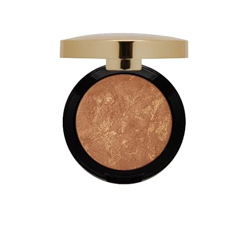 Milani Bronzer Powder - Baked Bronzer Made in Italy, Bronzing Shimmer Highlighter Makeup for Contour -Dolce thumbnail 6
