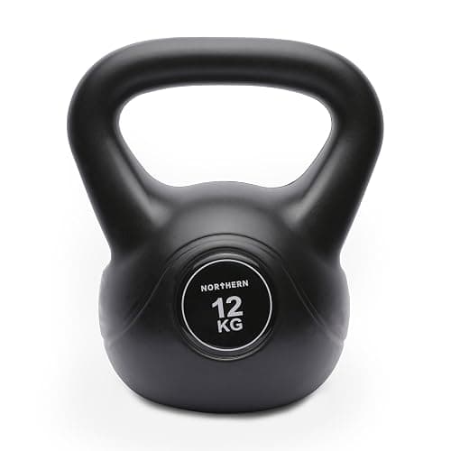NORTHERN Vinyl Kettlebell Free Weight for Home Gym, Strength Training & Cardio Free Weight for Home Gym, Strength Training & Cardio 2-24kg - Image 1