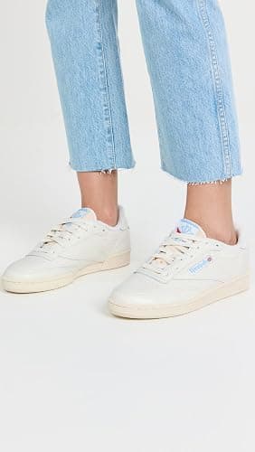 Reebok Club C 85 Vintage Tennis Sneakers for Women, Casual White Womens Shoes, Size 5 to 11 thumbnail 2