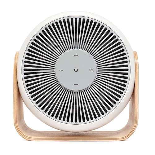 SNOOZ Breez 2-in-1 Smart Bedroom Table Fan & White Noise Machine - Smooth, Powerful Air - Adjustable White Noise - Remote Control, Scheduling, & Smart Features via App - Image 1