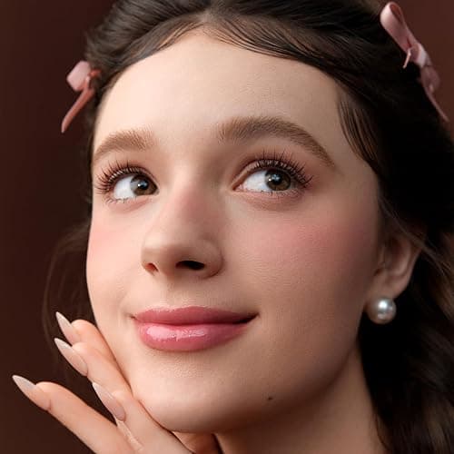 Flower Knows The Sweetie Bear Coating Lip Jelly,Soft Moisturizing Tinted Lip Gloss with Botanicals,Lightweight Non-Sticky Pink Lips Plumper,Cruelty-Free,0.18 oz(JE04 Ribbon Pink) thumbnail 5