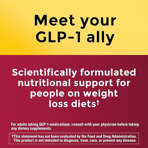 Nature Made GLP-1 Companion Health Pack, Multivitamin for Women and Men, Magnesium, Calcium, Vitamin D & B12, Nutritional Support for Weight Loss Diets, 30 Packets thumbnail 2
