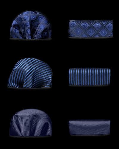 HISDERN Mens Ties Set Collection Tie and Pocket Square Lot 3 Pcs Formal Business Neckties present Box Wedding Necktie thumbnail 4