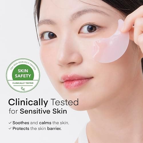 TEREZ & HONOR Peptide Collagen Under Eye Patches - 60 Korean Firming, Glowing & Hydrating Hydrogel Mask for Puffy Eyes, Dark Circles, Wrinkles, Fine Lines, Undereye Bags - Anti-Aging Eye Gel Pads thumbnail 3