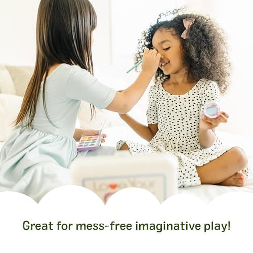 Melissa & Doug Love Your Look Pretend Makeup Kit Play Set – 16 Pieces for Mess-Free Pretend Play (Does NOT Contain Real Cosmetics) thumbnail 5